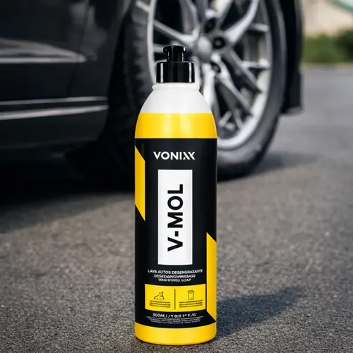 V Mol Shampoo Lava Autos Desengraxante 500ml Vonixx Biodegradável