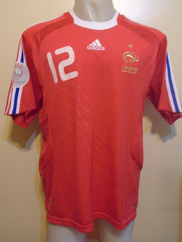 Camiseta Francia Euro 2008 Austria Suiza Henry #12 Arsenal