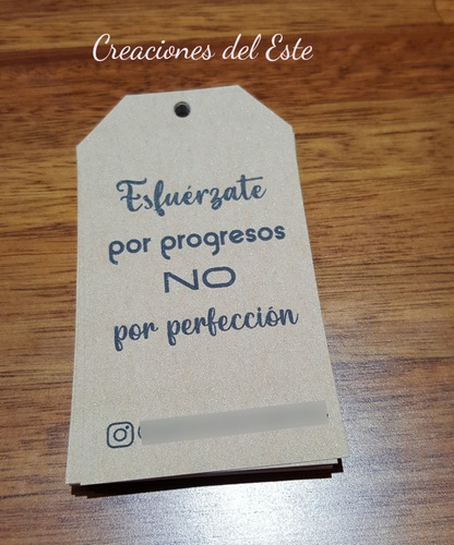 Imagen 7 de 8 de Tags Etiquetas Personalizadas Emprendedores Con Frases X 20