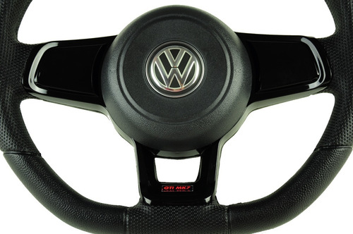 Imagem 5 de 7 de Volante Esportivo Gti Mk7 Preto Completo Golf 2008 2009 2010