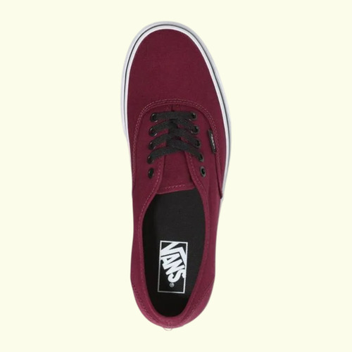 Tenis Vans Authentic Choclo Unisex Color-tinto 0qer5u8
