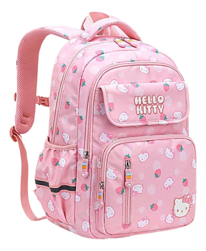 Mochila Escolar Primaria Para Mujer Hello Kitty One Two To S