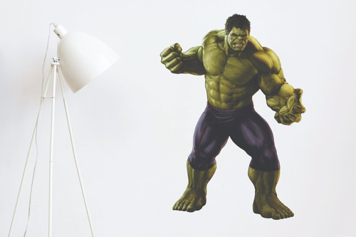 Vinilo Decorativo Hulk Infantil Mural Pared Impreso 80x60cm