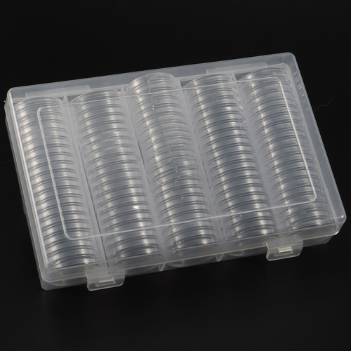 Soporte Para Monedas De 17/20/25/27/30 Mm, 100 Unidades De C