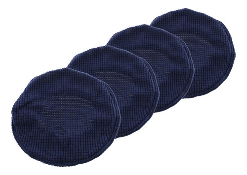 4x Taburete De Bar Elástico Funda De Asiento De Silla Para