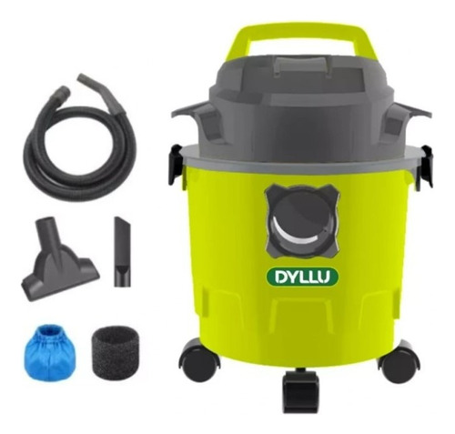 Aspiradora Polvo Liquido 10 Litros 1000w Dyllu By Total