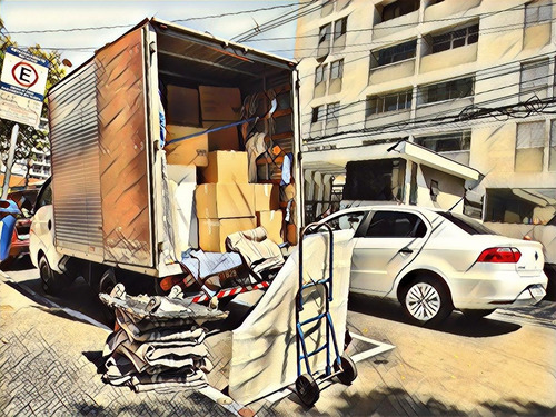 Imagem 1 de 10 de Mudanças Fretes E Carretos Em Sp. Capital Litoral E Interior