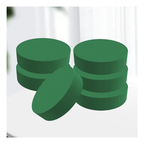 Suporte Para Blocos De Tijolos Redondos 16,5 Cm X 4 Cm Verde