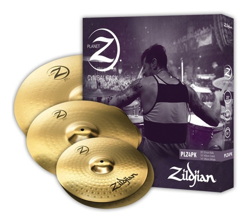 Set De Platos Platillos Zildjian Z Planet 14 16 20 +funda 