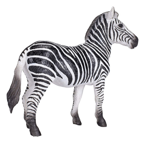 Mojo Zebra Mare - Figura Decorativa De Juguete Pintada A Man