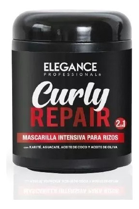 Mascarilla Curly Repair Cabello Grueso Elegance 500gr