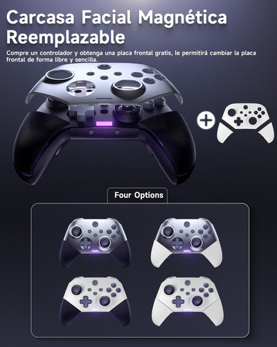 - Easysmx X10 Inalambrico Control Bluetooth For Switch Y Pc