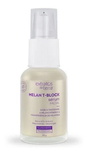 Dermolight Melan T-block Serum 30g - Extratos Da Terra Tipo de pele Todo tipo de pele