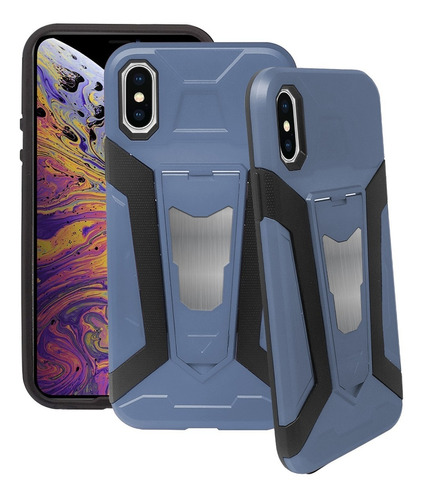 Funda Para iPhone X Case Iron Magnetica Protector Uso Rudo