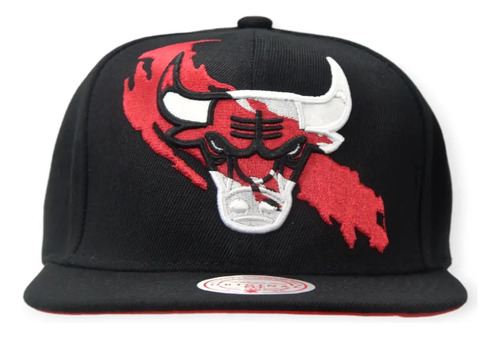 Chicago Bulls Nba Gorra Paint By Number Mitchell And Ness