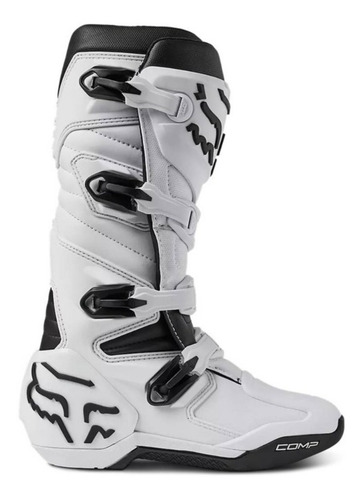 Botas Fox Comp 2023 Blanco Motocross Mx Talla 12