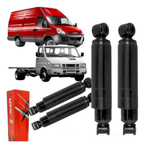 Par Amortecedor Dianteiro Traseiro Iveco Daily Allen 98 A 08