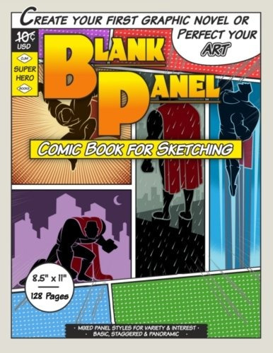 Comic Book De Panel En Blanco Para Bocetos Combinados Basico