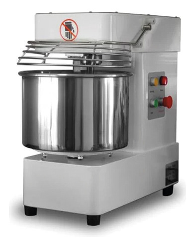 Amasadora Comercial Kuma A10 Tacho Inox 10 Lt Gancho Espiral