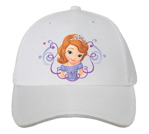 Gorras Con Logo - 12 Un. - Princesa Sofia - Souvenirs