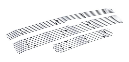 Aps Para Chevy Silverado Chrome Billet Grille Grill Combo