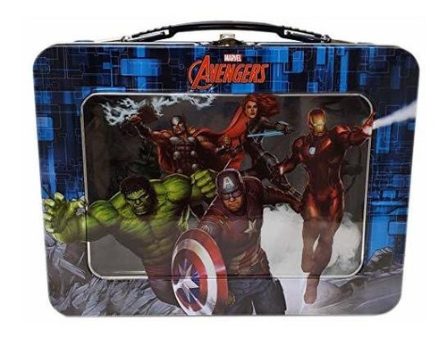 Marvel's Avengers Xl - Lonchera De Lata Con Ventana