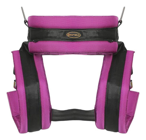 M Equipo De Iones De Arnés De Trampolín Bungee De Púrpura S