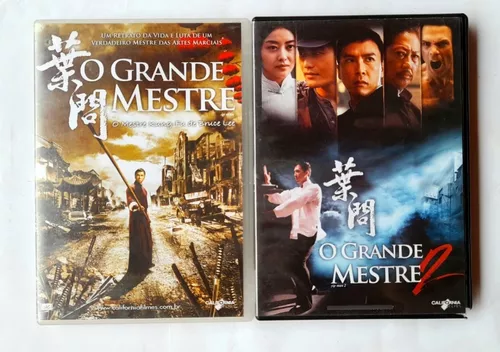 Dvd - O Grande Mestre / O Grande Mestre 2 - Novo