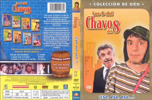 El Chavo Del 8  Colección De Oro Dvd Box 2