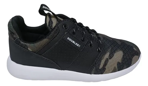 T nis Double g Jogg Walking 400751 Cor Camuflado verde
