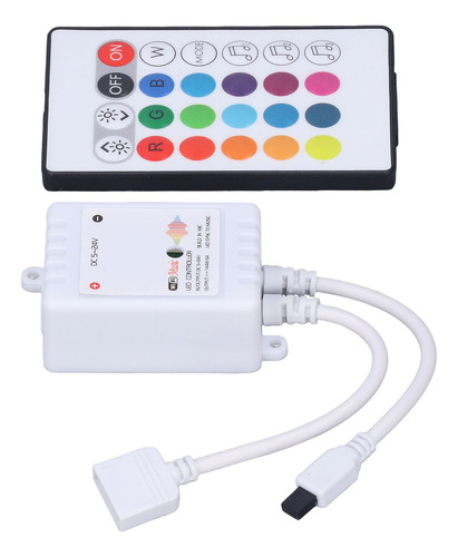 Controlador De Led: Controle Remoto Inteligente Rgb De 24 Te