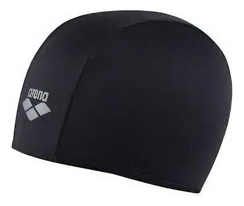 Gorra Polyester Arena Natacion Niños Junior Gorro Pileta Color Negro Diseño de la tela Lisa