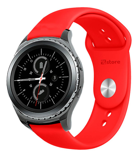 Correa Compatible Con Samsung Gear S2 Classic Rojo