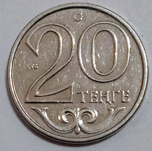 Moneda 20 Tenge Kazajistan