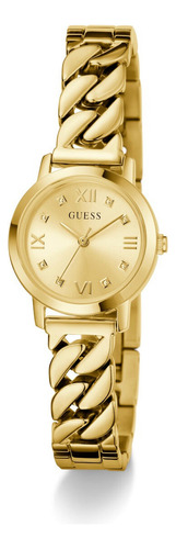 Reloj Chime Guess Mujer Dorado