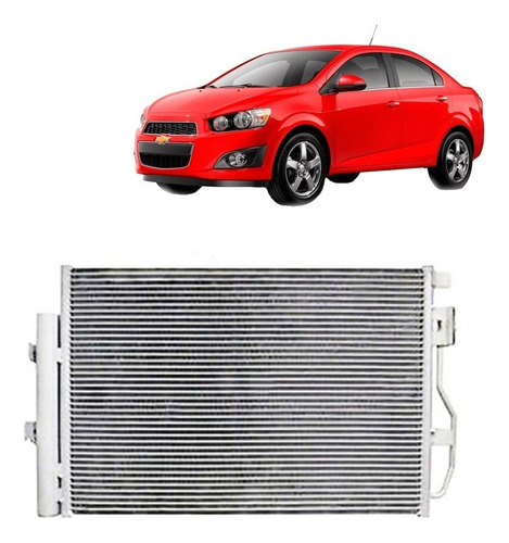 Condensador A/c Para  Chevrolet Sonic 2012 2016