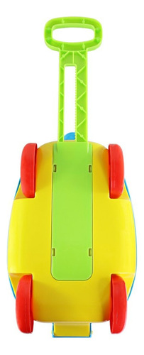 Baúl didáctico de juguete para niños con piezas de montaje de pequeños monos de colores