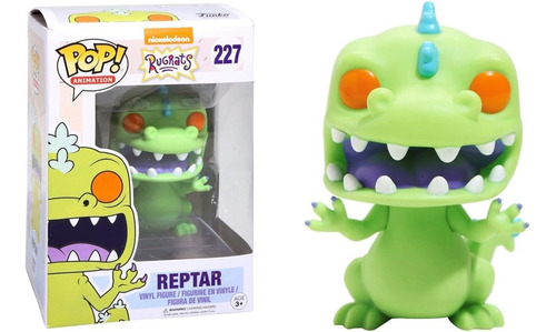 Figura Funko Pop Reptar 227 - Rugrats Aventuras En Pañales 