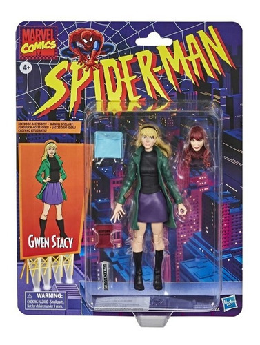 Gwen Stacy Marvel Legends Spider Man Retro Collection