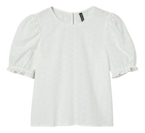 Blusa De H&m, Encaje Traida De Nueva York, Talla S