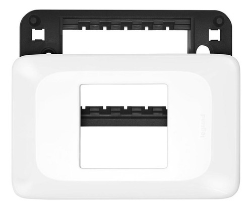 Placa Pial Pop Branca 4x2(2modulo Horizontal) Lgp22