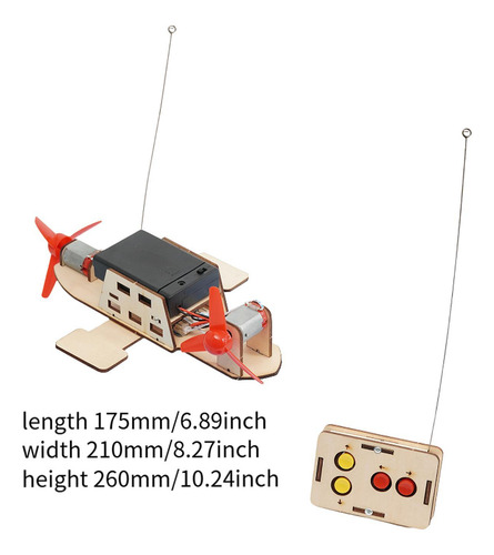 Manual De Bricolaje Rc Boat Assembly Science Project Kit