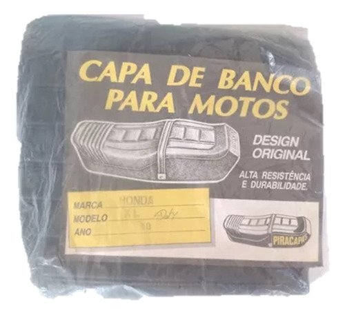 Capa Banco Honda Xls 125 Duty 1990 Piracapas Cores