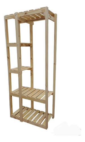 Vestidor De Pino Placard Armario 170 X 40 X 70 1 Perchero