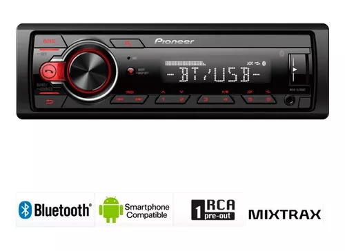 Radio Carro Bluetooth Usb Pioneer Mvh-s215bt