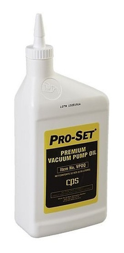 Aceite Para Bomba De Vacio Premium Cps