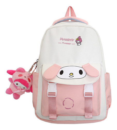 A Cinnamoroll Kuromi Mochila Linda Mochila Escolar Bolsa