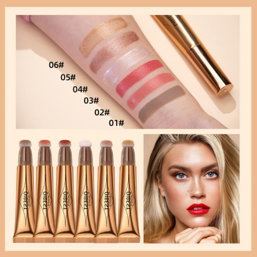 Varinha De Beleza Com Contorno/blush/iluminador Yg Liankai 1
