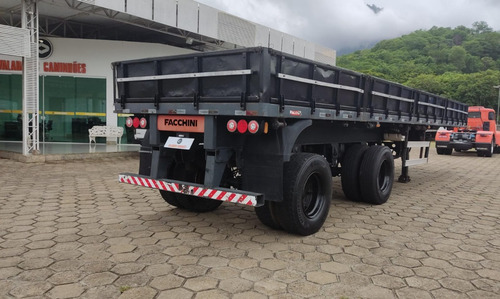 Carreta Sr/facchini Srf Caed, Ano 2012/2012, Preto