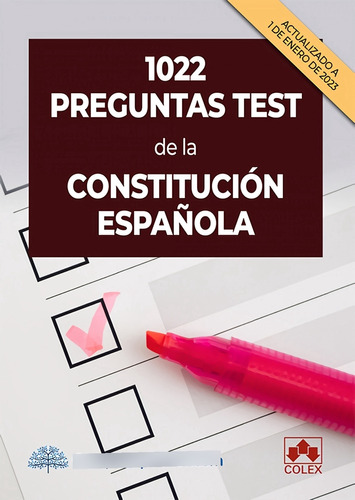 1022 Preguntas Test De La Constitución Española - Departame